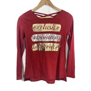 Epic Threads Girl's Long Sleeve High Low Top